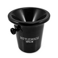 Black Plastic Spittoon